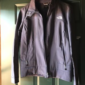 Purple North Face Shell Jacket